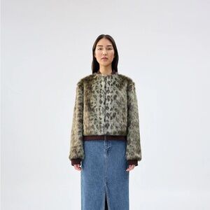Unreal Fur Foliage Jacket